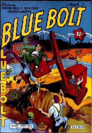 Blue Bolt (1942) issue 10