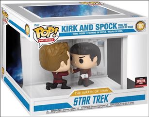 POP! Movies figure 1197 Kirk and Spock from The Wrath of Khan TargetCon