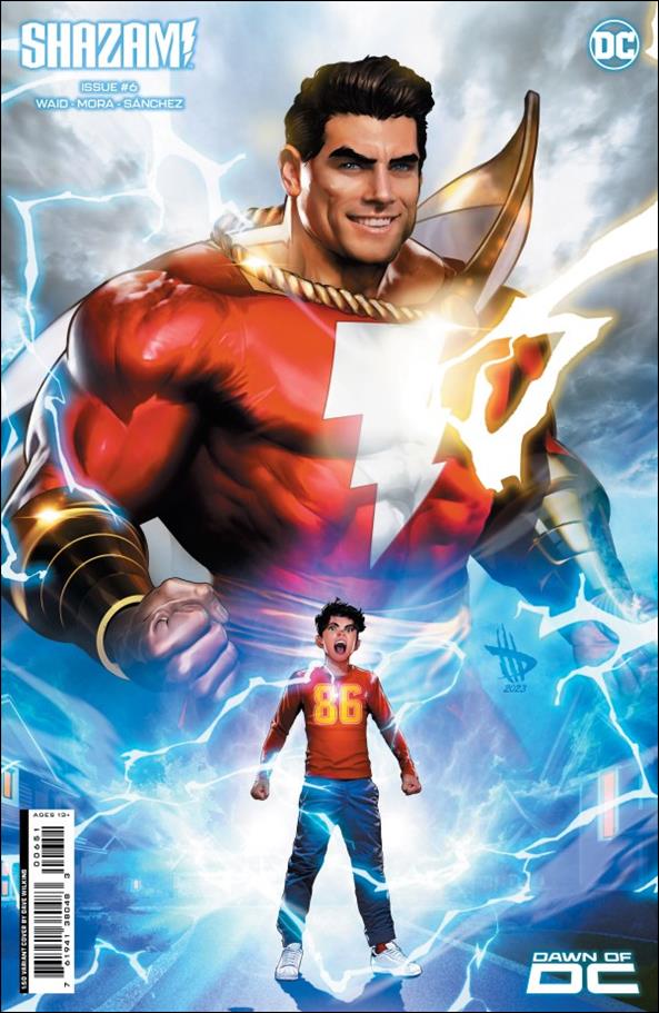 Shazam! (2023) issue 6-E Dave Wilkins 1:50 Cardstock Cover