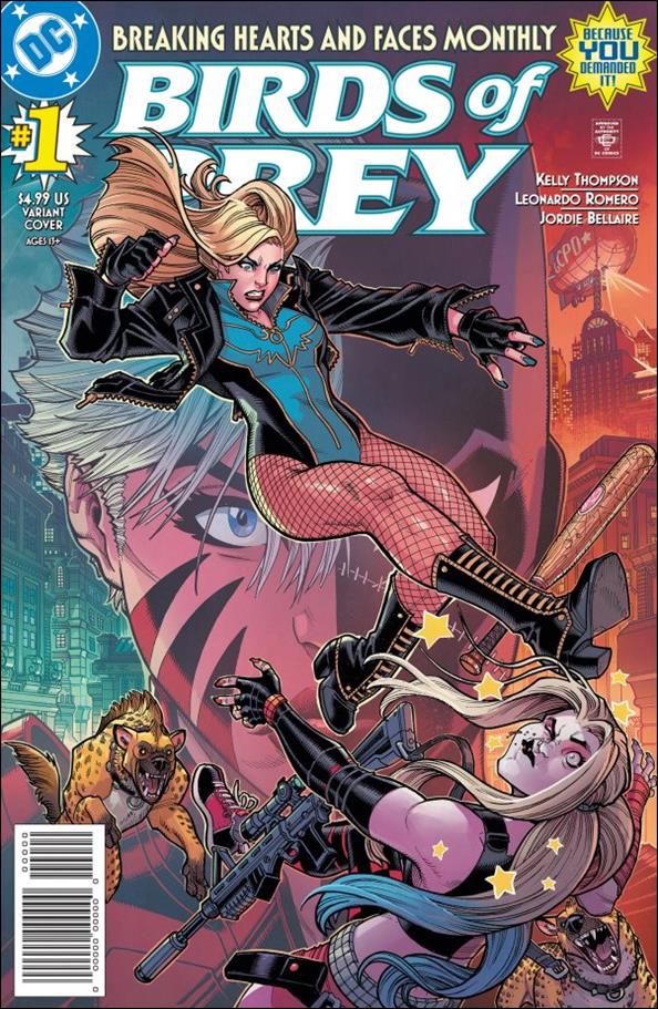 Birds of Prey (2023) issue 1-F Nick Bradshaw 1:25 Cardstock Cover