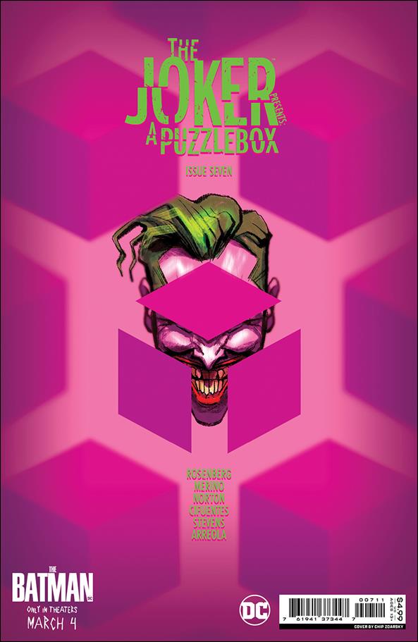 Joker Presents: A Puzzlebox issue 7 Chip Zdarsky Cover