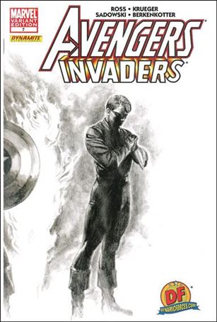 Avengers/Invaders issue 7-C Dynamic Forces Alex Ross Sketch Cover 1/699