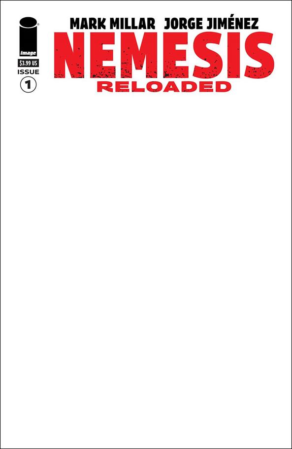 Nemesis Reloaded issue 1-F Blank/Sketch Cover