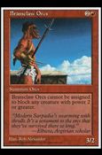Magic the Gathering: 5th Edition (Base Set) card 213 Brassclaw Orcs
