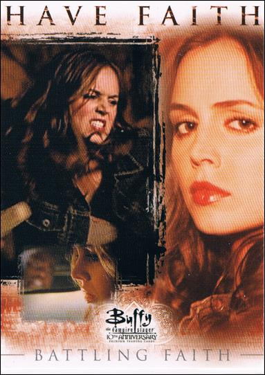 Buffy the Vampire Slayer: 10th Anniversary (Base Set) card 72 Battling Faith