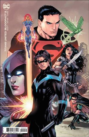 Titans United: Bloodpact issue 2-D Ed Benes 1:25 Cover