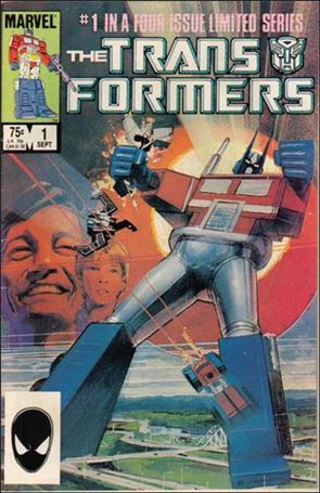 Transformers (1984) issue 1-C 2nd Printing