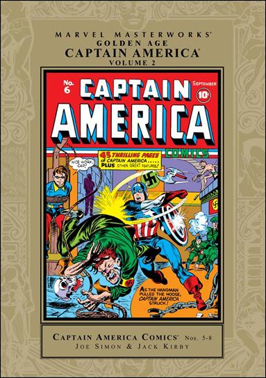 Marvel Masterworks: Golden Age Captain America issue 2 Gold Dust Jacket