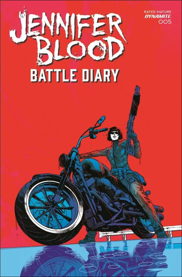 Jennifer Blood: Battle Diary issue 5-C Robert Carey Cover