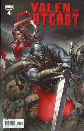 Valen the Outcast issue 4-B Ale Garza Cover