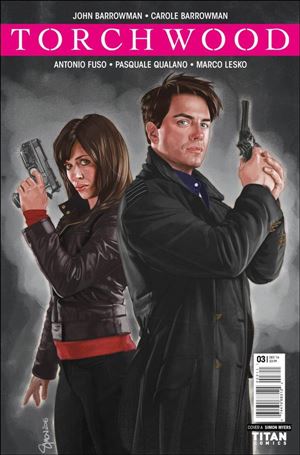 Torchwood (2016) issue 3 Simon Myers Cover