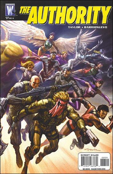 Authority (2008) issue 27-B Andy Park 1:10 Cover