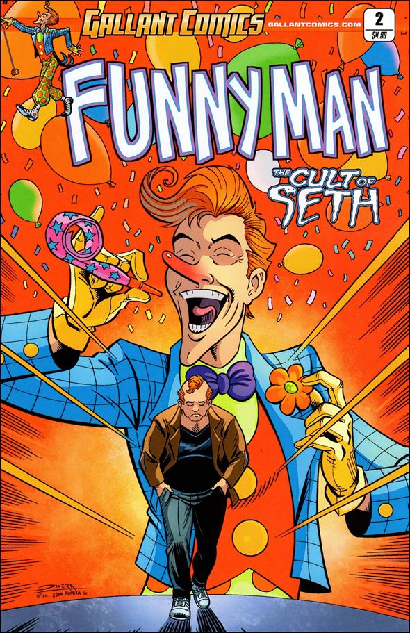 Funnyman: The Cult of Seth issue 2-B Luis Rivera Cover