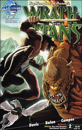 Wrath of the Titans issue 2 Nadir Balon Standard Cover