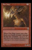 Magic the Gathering: Portal (Base Set) card 126 Fire Imp