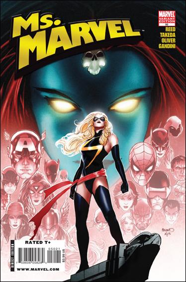 Ms. Marvel (2006) issue 50-B Paul Renaud Cover