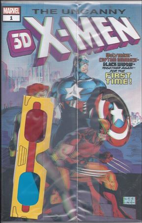 Uncanny X-Men (1981) issue 268-C Polybagged 3D Edition