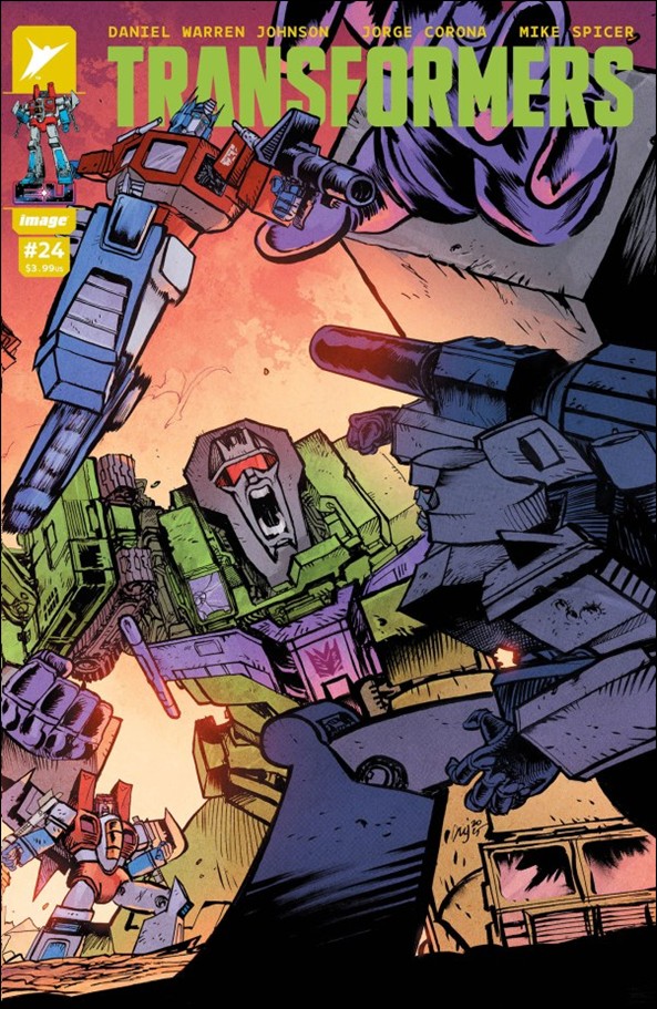 Transformers (2023) issue 24-F Daniel Warren Johnson Wraparound Cover
