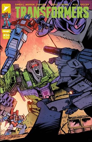 Transformers (2023) issue 24-F Daniel Warren Johnson Wraparound Cover