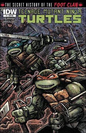 Teenage Mutant Ninja Turtles: The Secret History of the Foot Clan issue 1-C Kevin Eastman 1:25 Wraparound Cover