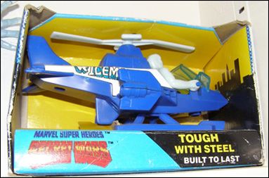 Marvel Super Heroes Secret Wars Vehicles figure 3 Iceman Copter