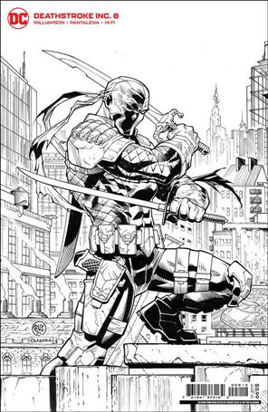 Deathstroke Inc. issue 8-D Roger Cruz Cover (2nd Printing)