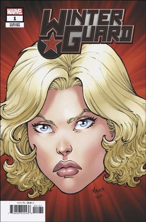Winter Guard issue 1-C Todd Nauck Marvel Headshot Cover