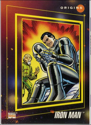 Marvel Universe: Series 3 (Base Set) card 165 Iron Man