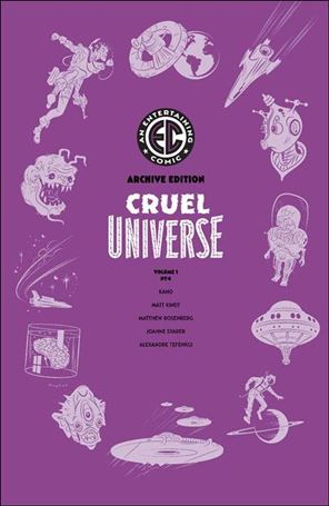 Cruel Universe issue 4-E Rian Hughes Archive 1:50 Cover