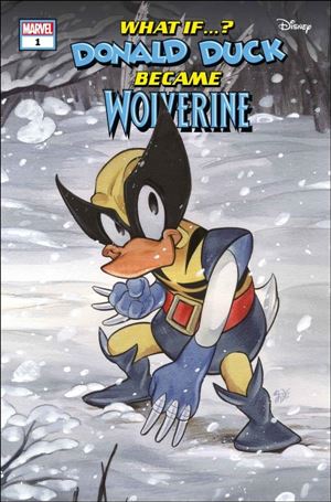 Marvel & Disney: What If...? Donald Duck Became Wolverine issue 1-B Peach Momoko Cover