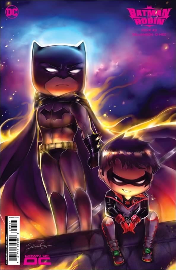 Batman and Robin (2023) issue 3-F Sukesha Ray 1:50 Cardstock Cover