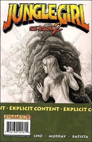 Jungle Girl Season 2 issue 4-C Frank Cho Risque Cover