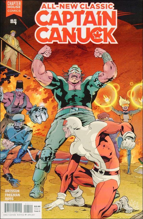 All-New Classic Captain Canuck issue 4 George Freeman Cover