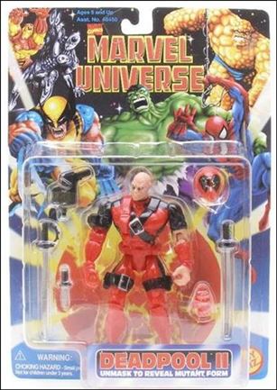 Marvel Universe (1996) figure 22 Deadpool (Unmasked)