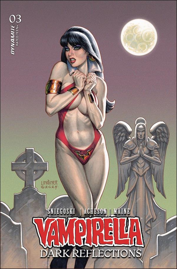 Vampirella: Dark Reflections issue 3-B Joseph Michael Linsner Cardstock Cover