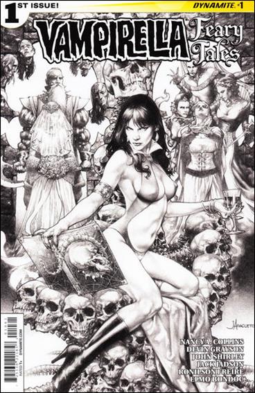 Vampirella: Feary Tales issue 1-F Jay Anacleto 1:10 Black & White Cover