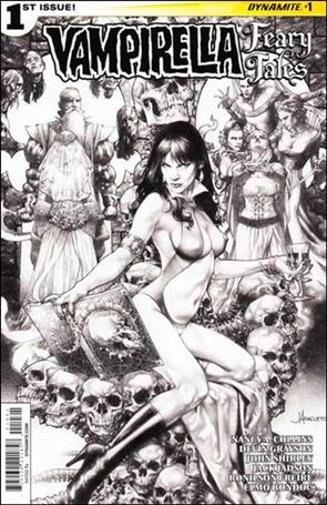 Vampirella: Feary Tales issue 1-F Jay Anacleto 1:10 Black & White Cover