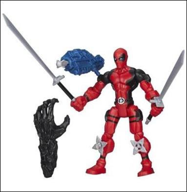 Marvel Super Hero Mashers (Deluxe) figure 6-B Deadpool (Loose)