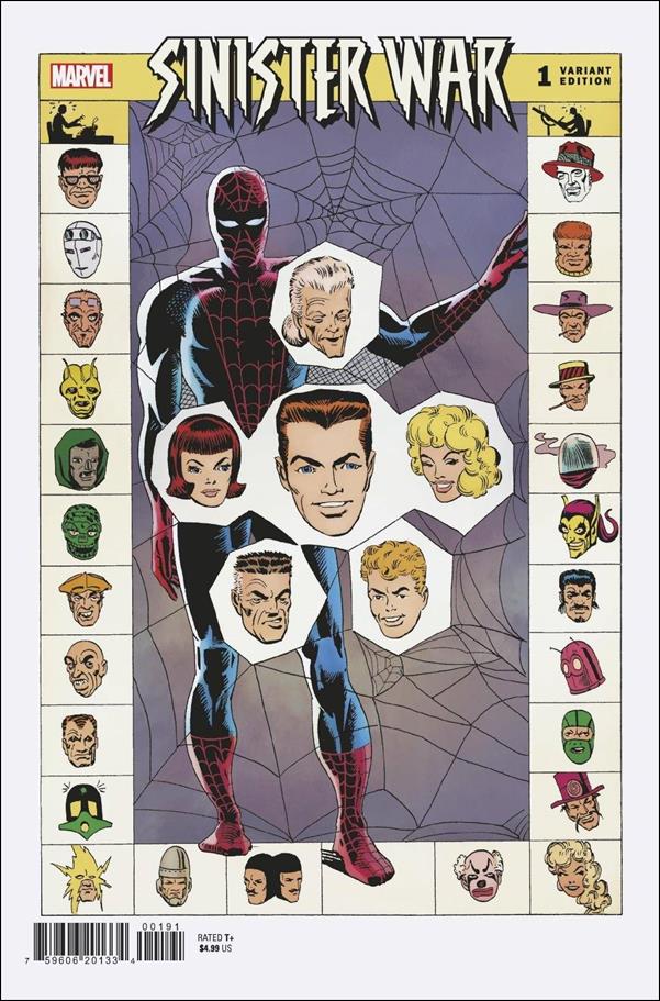 Sinister War issue 1-M Steve Ditko 1:100 Hidden Gem Cover