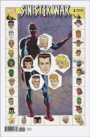Sinister War issue 1-M Steve Ditko 1:100 Hidden Gem Cover