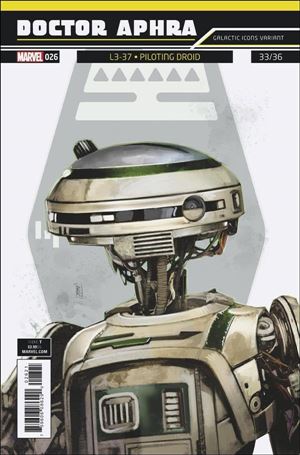 Doctor Aphra issue 26-B Rod Reis Galactic Icons Cover