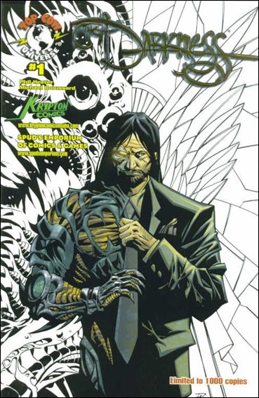 Darkness (2007) issue 1-F Phil Hester Krypton Comics Cover 1/1000