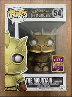 POP! Game of Thrones figure 54 The Mountain (Armored)