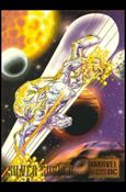 DC Versus Marvel / Marvel Versus DC (Base Set) card 9 Silver Surfer