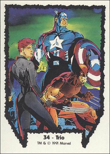 Wolverine: From Then 'Til Now (Base Set) card 34 Trio