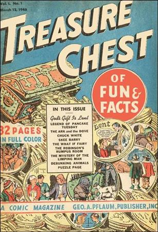 Treasure Chest of Fun and Fact (1946/3) Cover Image 1