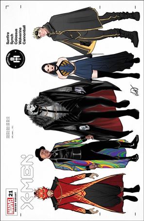 X-Men (2019) issue 21-C Lucas Werneck Character Design Cover