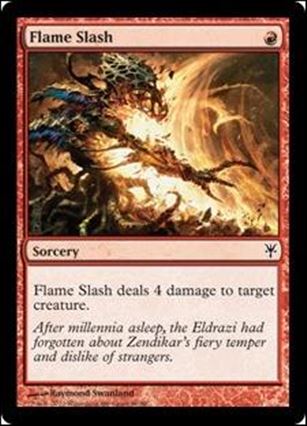 Magic the Gathering: Duel Decks: Sorin vs. Tibalt (Base Set) card 60 Flame Slash