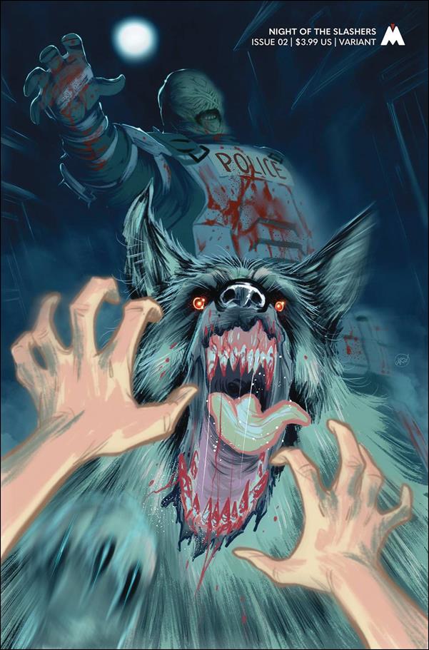 Night of the Slashers issue 2-B Ario Anindito Cover