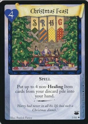 Harry Potter: Diagon Alley (Base Set) card 3 Christmas Feast